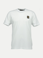 Belstaff T-Shirt mit Logo-Patch white. bei Robert Ley