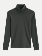 Marc O'Polo Langarmshirt mit Rollkragen 0013-Wooden Earth bei Robert Ley
