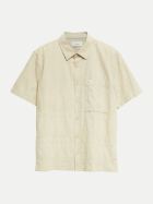 s.Oliver RED LABEL Kurzarmhemd 8148-BROWN bei Robert Ley