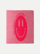 Giftcompany Fußmatte mit Motiv 45x1,5x75cm rosa So lovely to see you bei Robert Ley
