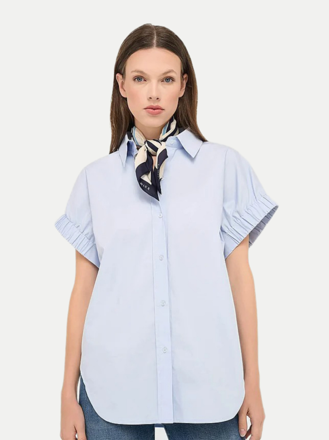 JANICE Baumwollbluse YARO bei Robert Ley