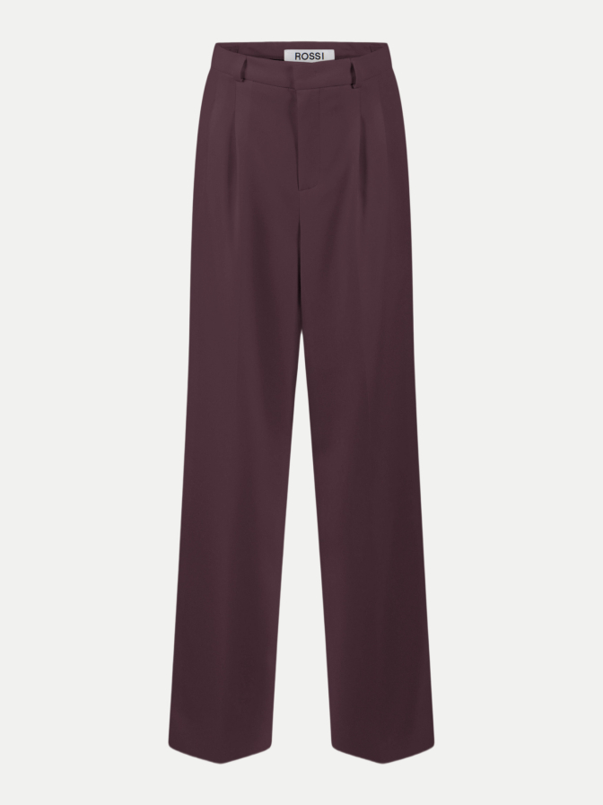 Rossi Wide-Leg Bundfaltenhhose Noa bei Robert Ley
