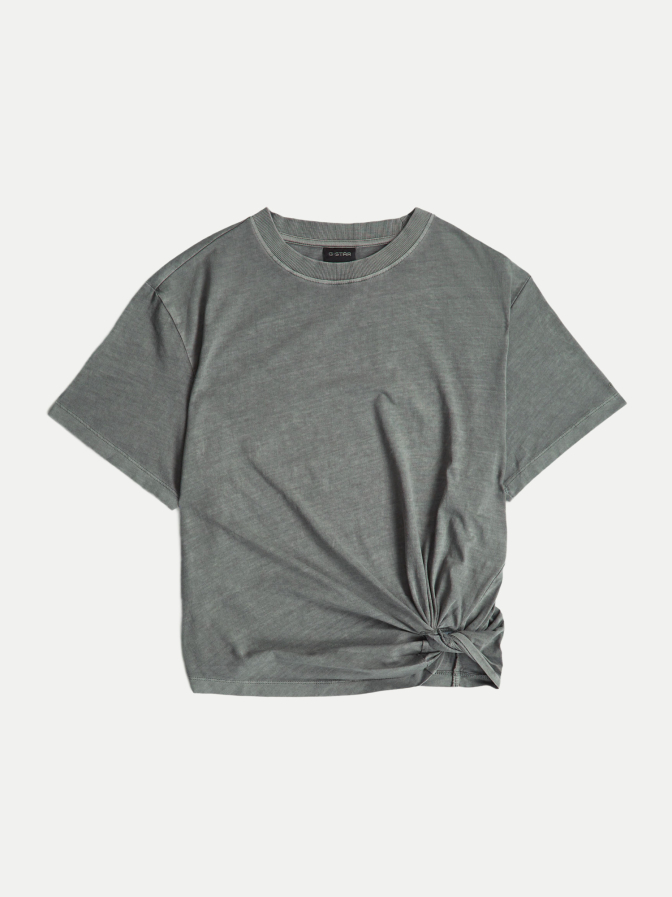 G-STAR RAW T-shirt mit Knotendetail bei Robert Ley