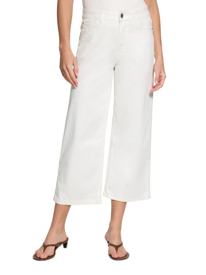 Zero Culotte-Jeans mit geradem Bein bei Robert Ley
