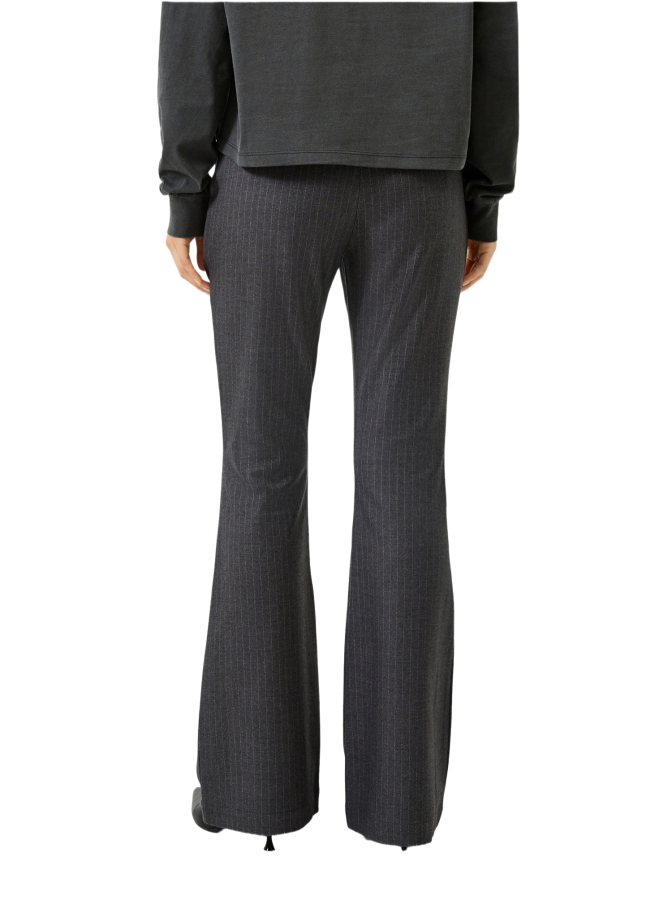 Q/S designed by Bootcut-Hose mit Nadelstreifen bei Robert Ley