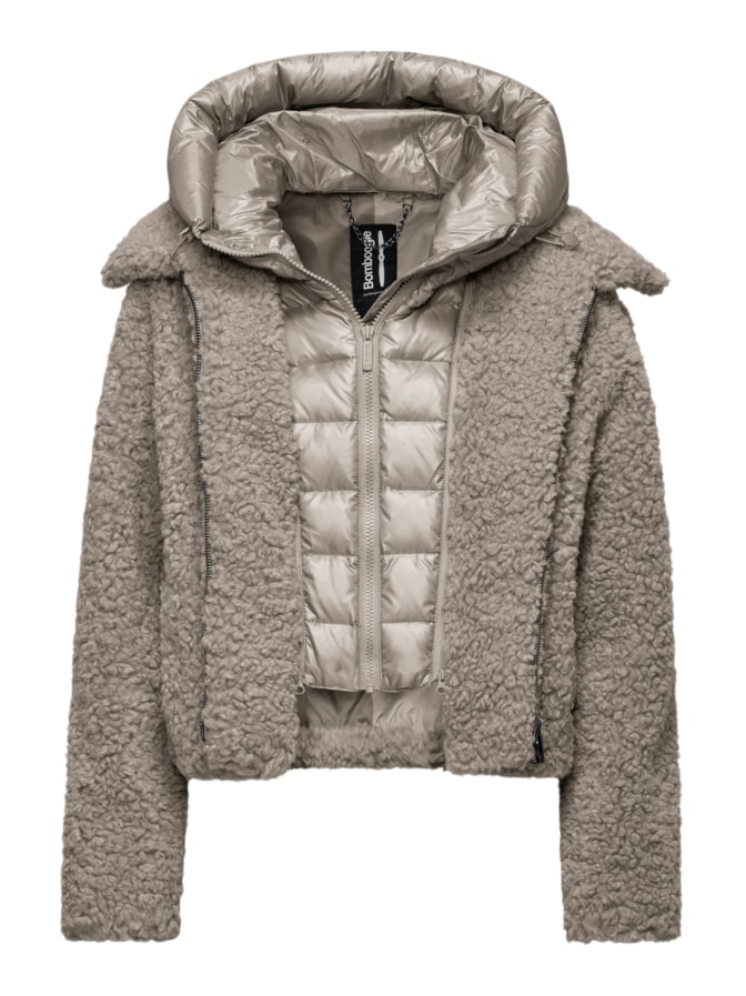 Bomboogie Teddyjacke mit Kapuze bei Robert Ley