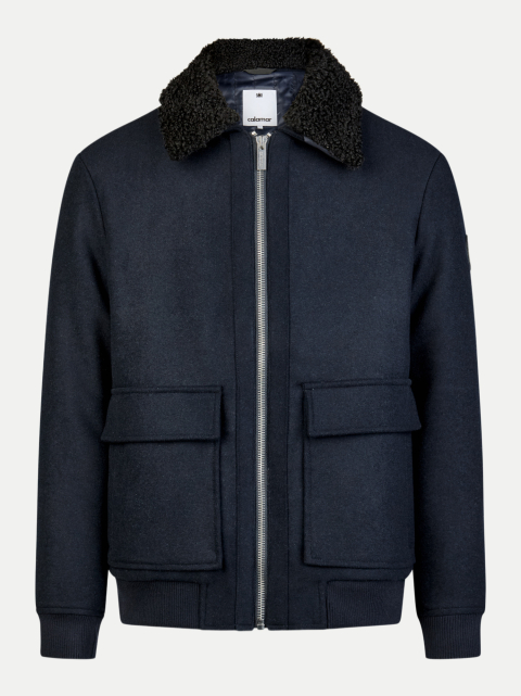 Calamar Fliegerjacke mit abnehmbarem Kragen bei Robert Ley