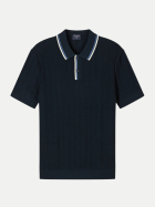 OLYMP Strickpoloshirt 18-marine bei Robert Ley