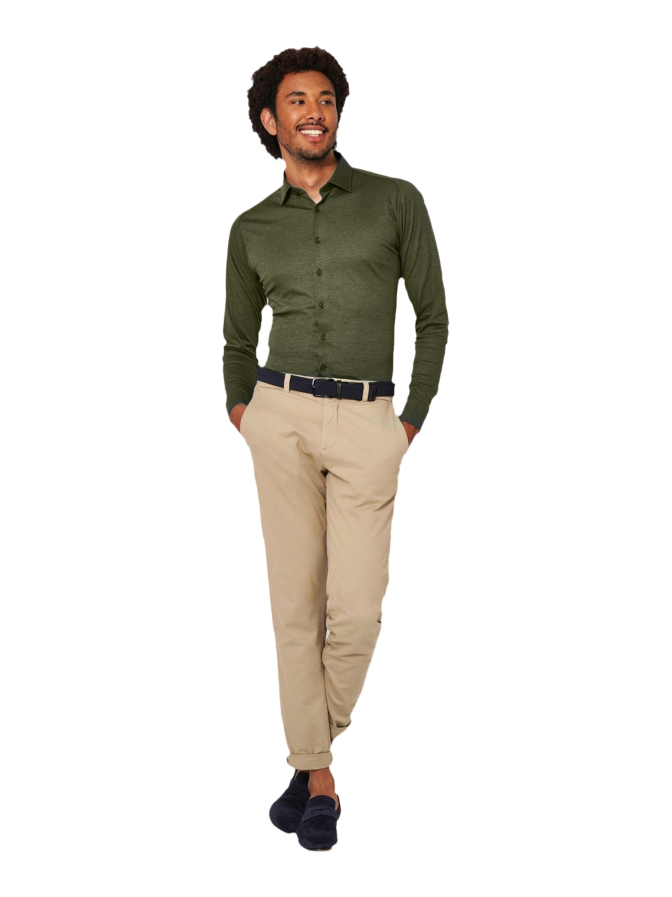 Desoto Slim-Fit Jerseyhemd bei Robert Ley
