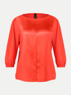 MARC CAIN Seidenbluse 223-bright tomato bei Robert Ley