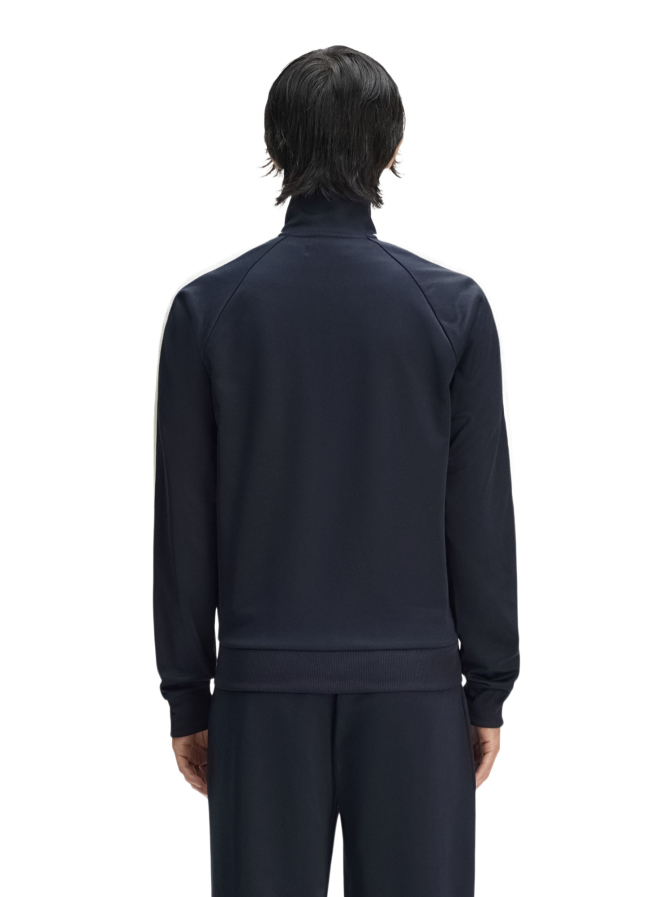 Fred Perry Sweatjacke mit Zopfmusterstreifen bei Robert Ley