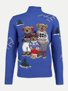 Polo Ralph Lauren Pullover mit Polo Bär Stickerei 001heritage-royal bei Robert Ley