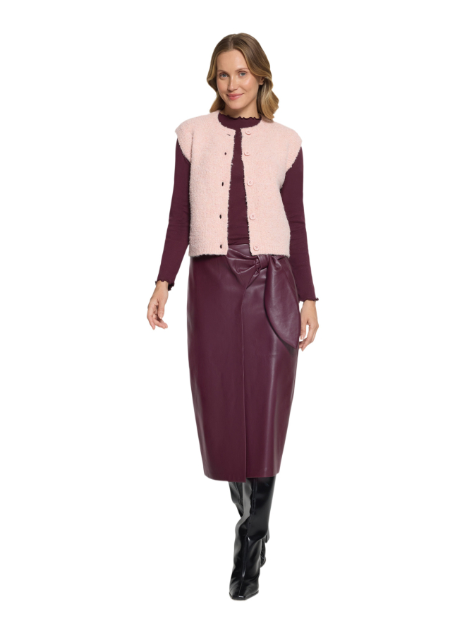 Cartoon Strickjacke ohne Arm bei Robert Ley