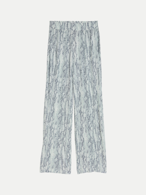 Tom Tailor Denim Wide- Leg Hose mit Schlangenprint bei Robert Ley