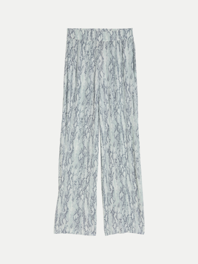 Tom Tailor Denim Wide- Leg Hose mit Schlangenprint bei Robert Ley