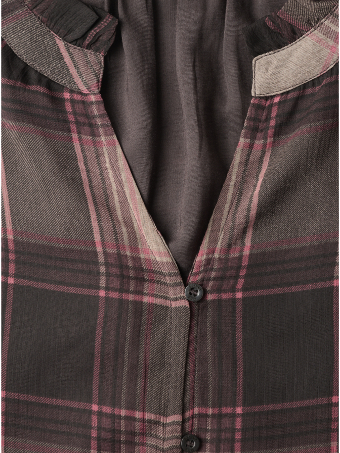 Street One Tunika Bluse kariert bei Robert Ley