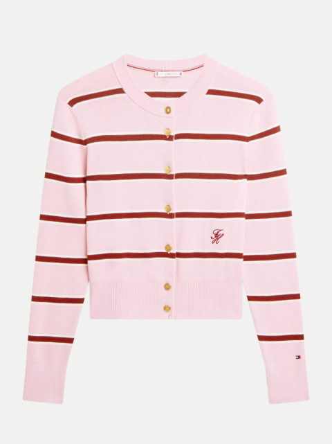 Tommy Hilfiger Strickjacke mit Streifen bei Robert Ley