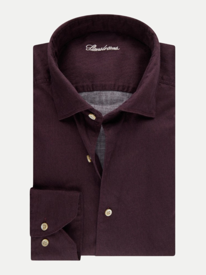 Stenströms Oxford-Hemd Light Flanell bei Robert Ley