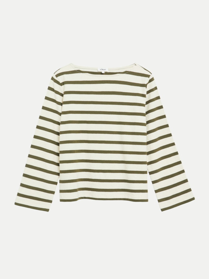 s.Oliver RED LABEL Sweatshirt mit Streifen bei Robert Ley