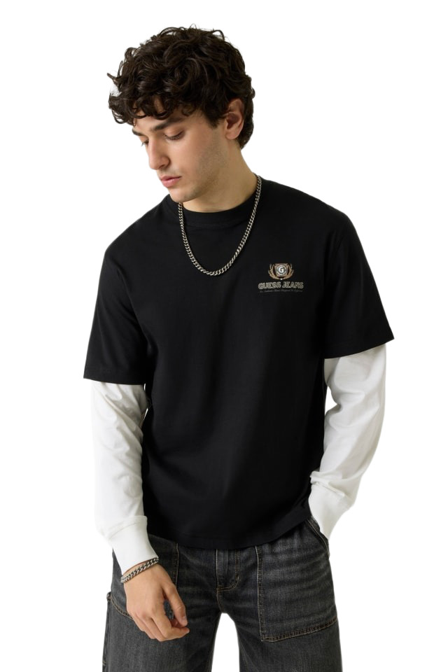 Guess T-Shirt mit Logo-Print bei Robert Ley