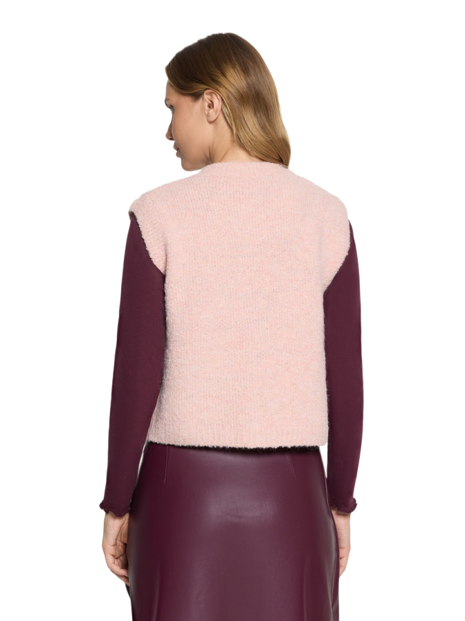 Cartoon Strickjacke ohne Arm bei Robert Ley
