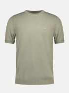 NZA New Zealand Auckland Gestricktes T-Shirt 1768-FADED ARMY MELANGE bei Robert Ley