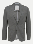 s.Oliver BLACK LABEL Slim-Fit Sakko aus Stretch-Jersey 9730-GREY/BLACK bei Robert Ley