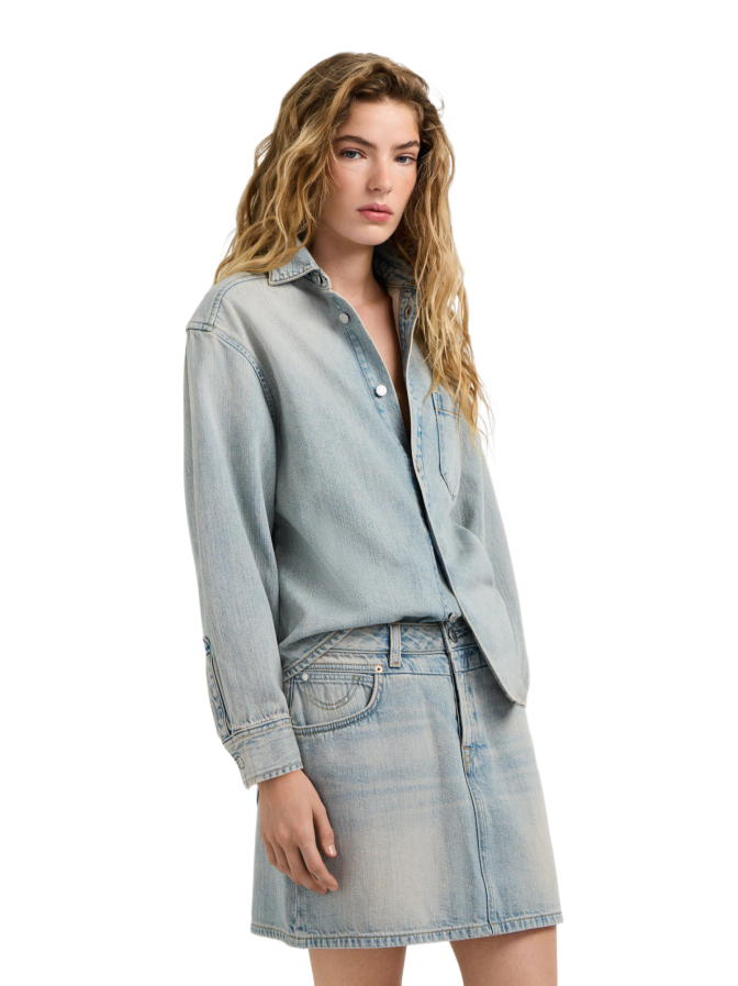 Pepe Jeans Überhemd aus Denim bei Robert Ley