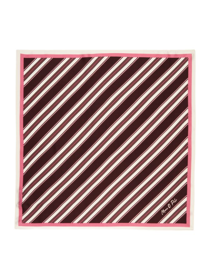 Marc O'Polo Satin-Tuch mit lässigem Print bei Robert Ley