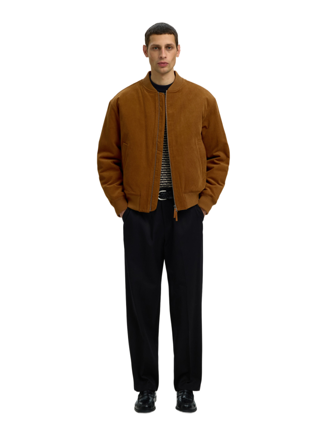 SELECTED HOMME Cordjacke mit 2-Wege-Reißverschluss bei Robert Ley