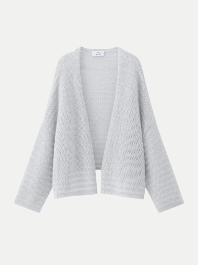 LU REN Cardigan Tsubaki aus Kaschmir-Seide-Mix bei Robert Ley