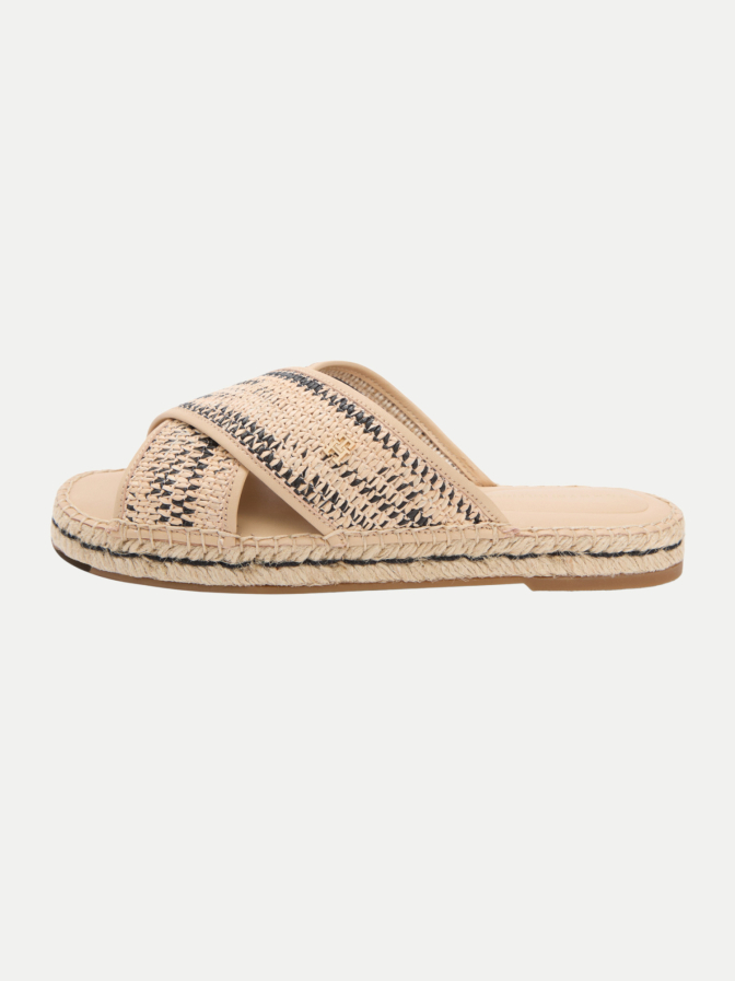 Tommy Hilfiger Mules Raffia im Espadrille-Style bei Robert Ley