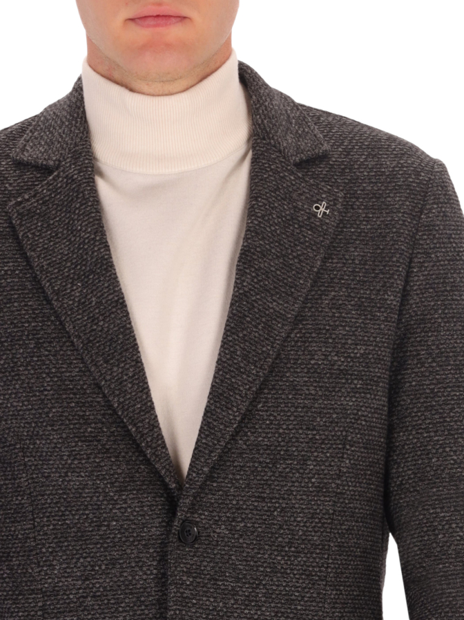 Distretto12 Jersey-Sakko mit Struktur bei Robert Ley