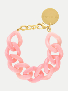 Vanessa Baroni Flat Chain Armband neonpinkmarble bei Robert Ley