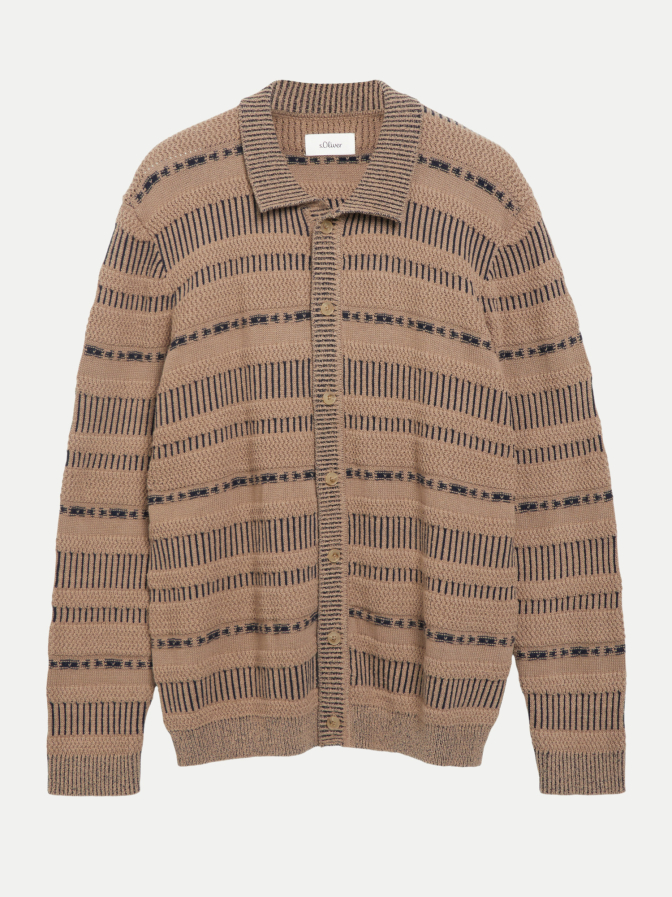 s.Oliver RED LABEL Cardigan mit Strukur-Muster bei Robert Ley