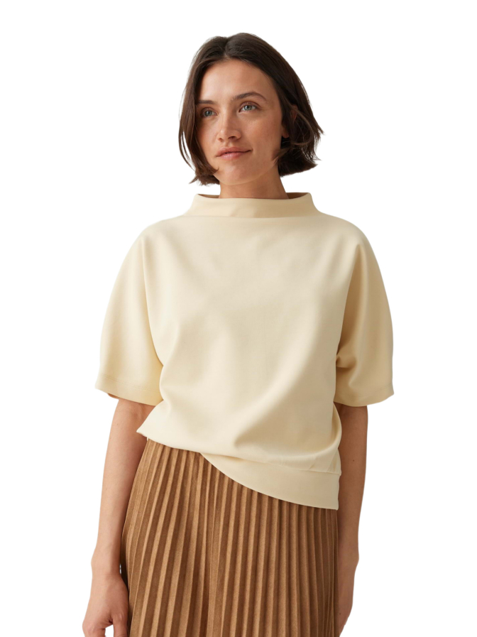 Opus Sweatshirt mit drapierten Faltendetail Golli bei Robert Ley