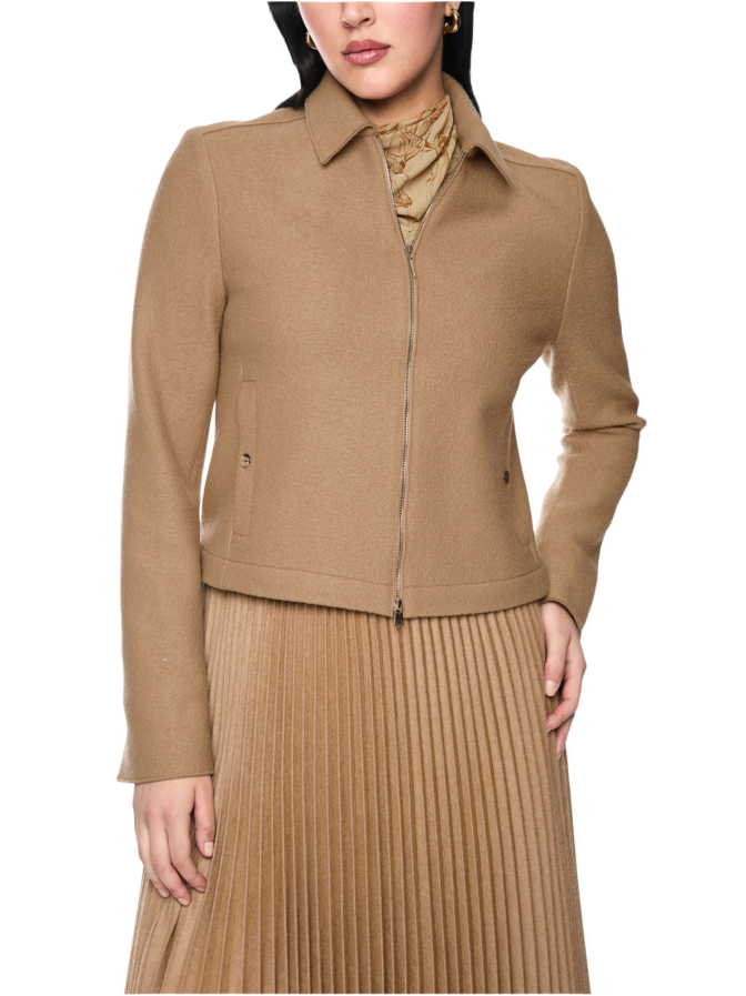 Marc Cain Kurze Walkjacke aus Wolle bei Robert Ley