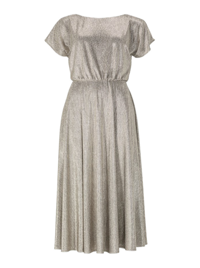 Swing Cocktailkleid aus Satinchiffon bei Robert Ley