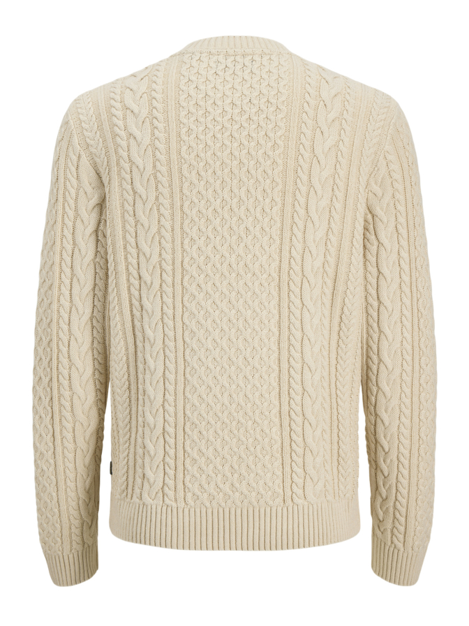 Jack & Jones Pullover JPRBLUCALLUM mit Zopfmuster bei Robert Ley