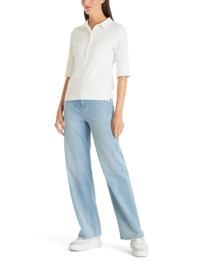 Marc Cain Poloshirt aus Baumwolle bei Robert Ley