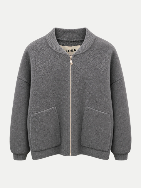 Flona Blouson aus Woll-Seide-Mix bei Robert Ley