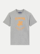 Vilebrequin T-Shirt Portisol 921-grau meliert bei Robert Ley