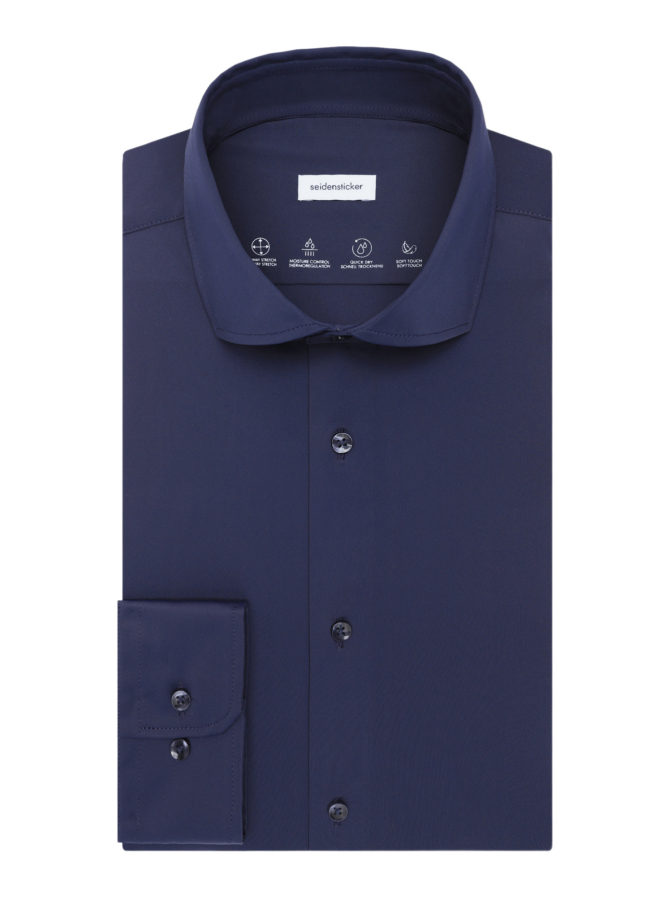 Seidensticker Slim-Fit Hemd Twill bei Robert Ley