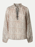 Pepe Jeans Bluse mit Ikat-Muster FALINA 318-POWDER ROSE PINK bei Robert Ley