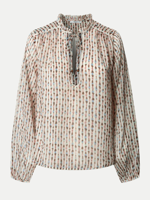 Pepe Jeans Bluse mit Ikat-Muster FALINA bei Robert Ley