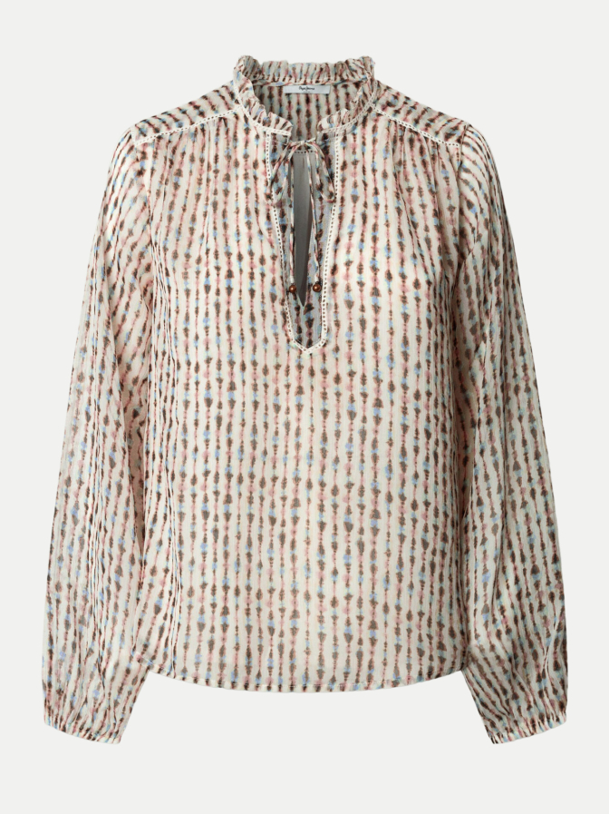 Pepe Jeans Bluse mit Ikat-Muster FALINA bei Robert Ley