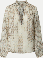 Pepe Jeans Bluse mit Ikat-Muster FALINA 318-POWDER ROSE PINK bei Robert Ley