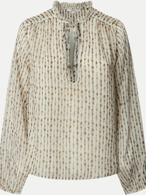 Pepe Jeans Bluse mit Ikat-Muster FALINA bei Robert Ley