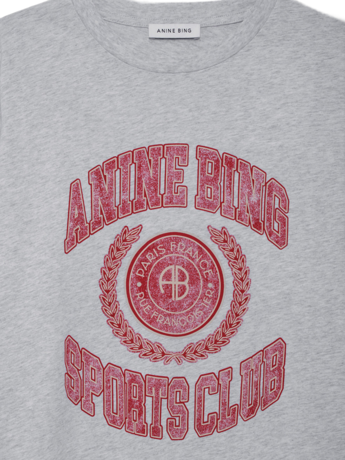 Anine Bing T-Shirt Cade Tee Collegiate bei Robert Ley