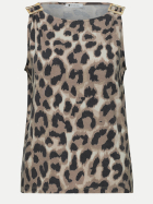 Street One Top mit Allover-Print 37278-timeless beige bei Robert Ley